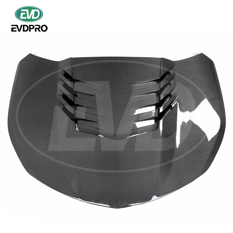 

Для Chevrolet Camaro 2017-2018 капот из углеродного волокна