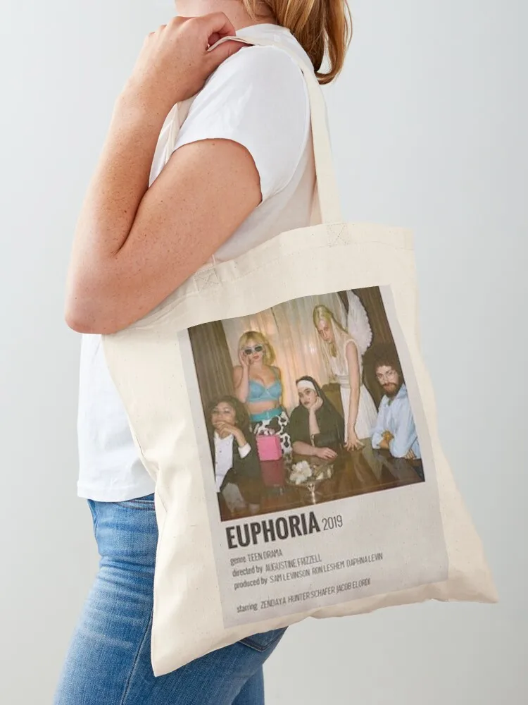 euphoria show poster Tote Bag shopper bags for women reusable grocery bags tote bags cloth tote bag custom
