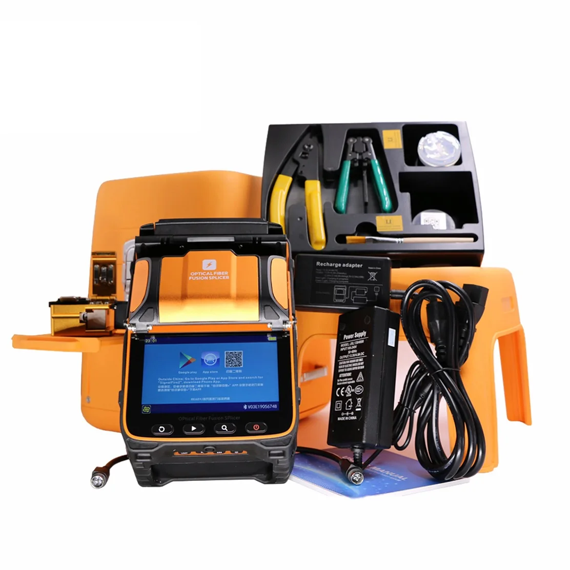 

Signalfire AI-9 AI-6C Fusion splicer Machine SM & MM VFL OPM 5S Splicing Machine 6 motors fiber welder machine free shipping