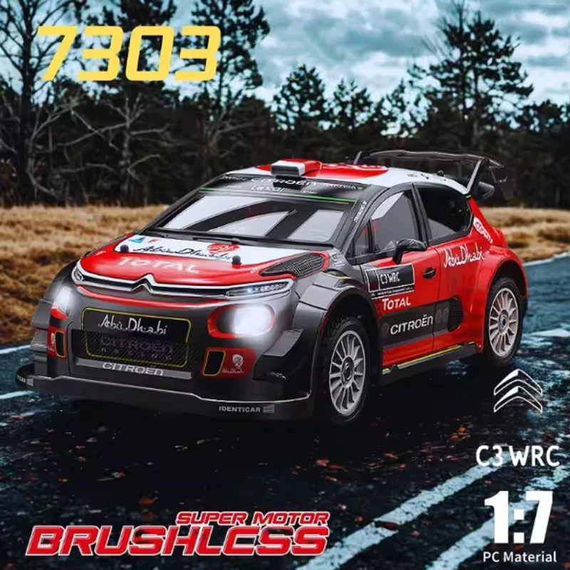 

В наличии MJX HYPER 1/7 Бесщеточный 7303 Гоночный автомобиль с дистанционным управлением C3 Моделирование Citroen Высокоскоростной внедорожник Игрушечный радиоуправляемый автомобиль