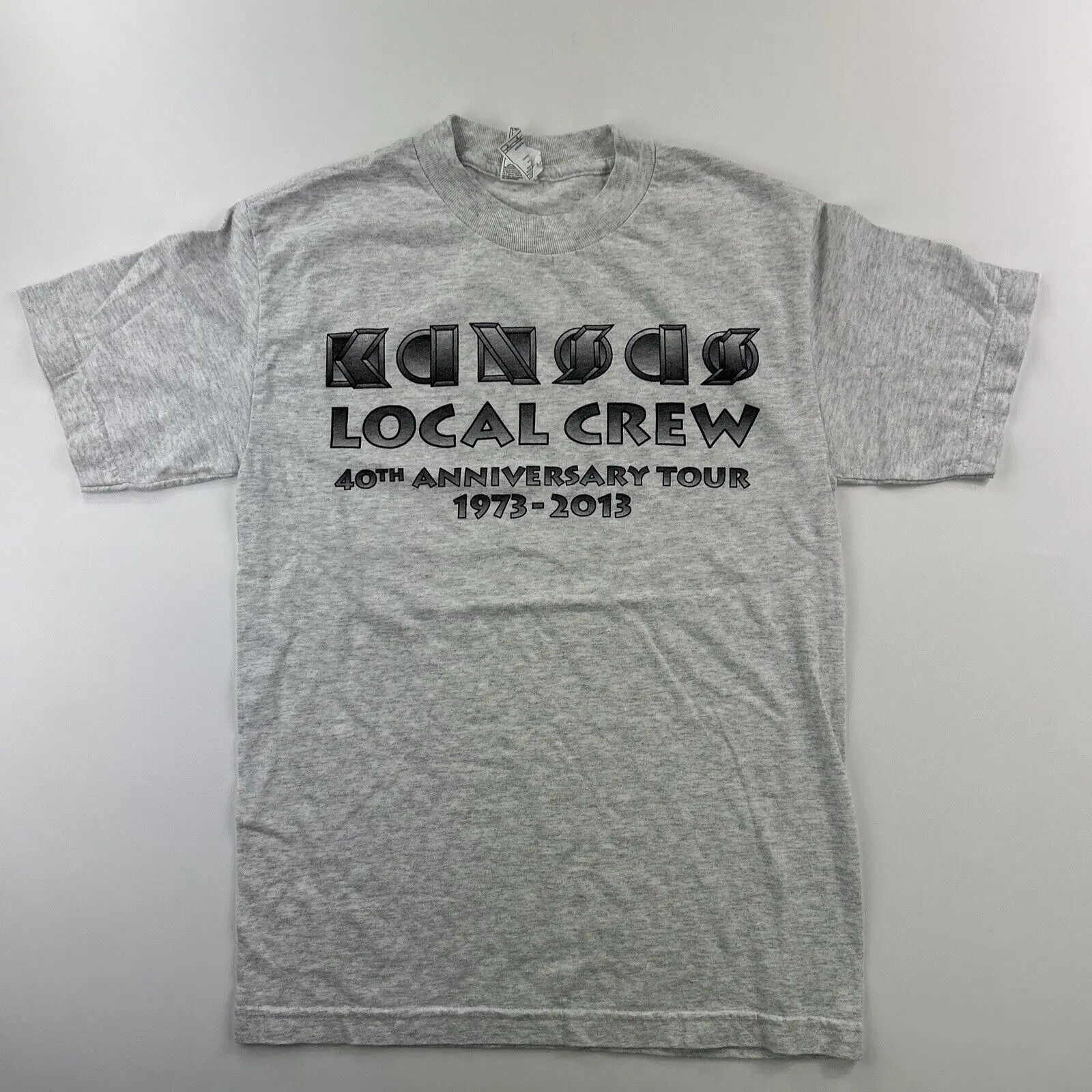 2013 Kansas Local Crew T Shirt Size Small 40Th Anniversary 1973