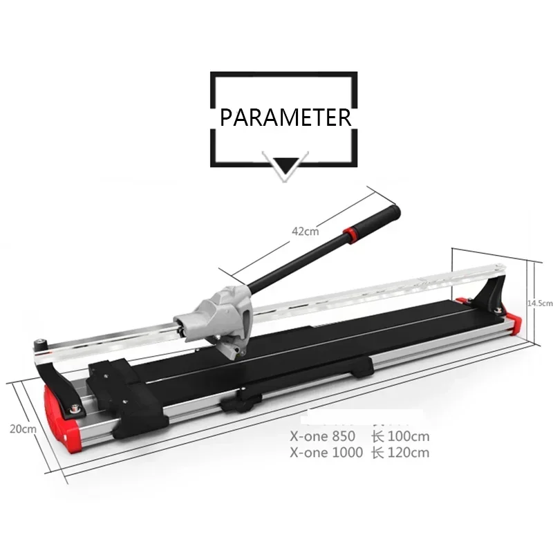 

Upgrade Electric Xone1200 Ceramic Tile Cutter Reinforced Manual Ceramic Tile And Floor Tile Push-Pull Knife High-Precision Knife