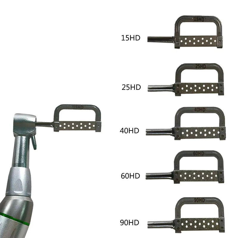 Dental 4-1 IPR system reciprocating interproximal glaze removal kit cutting stripping reducing angle tooth cutting orthodontic