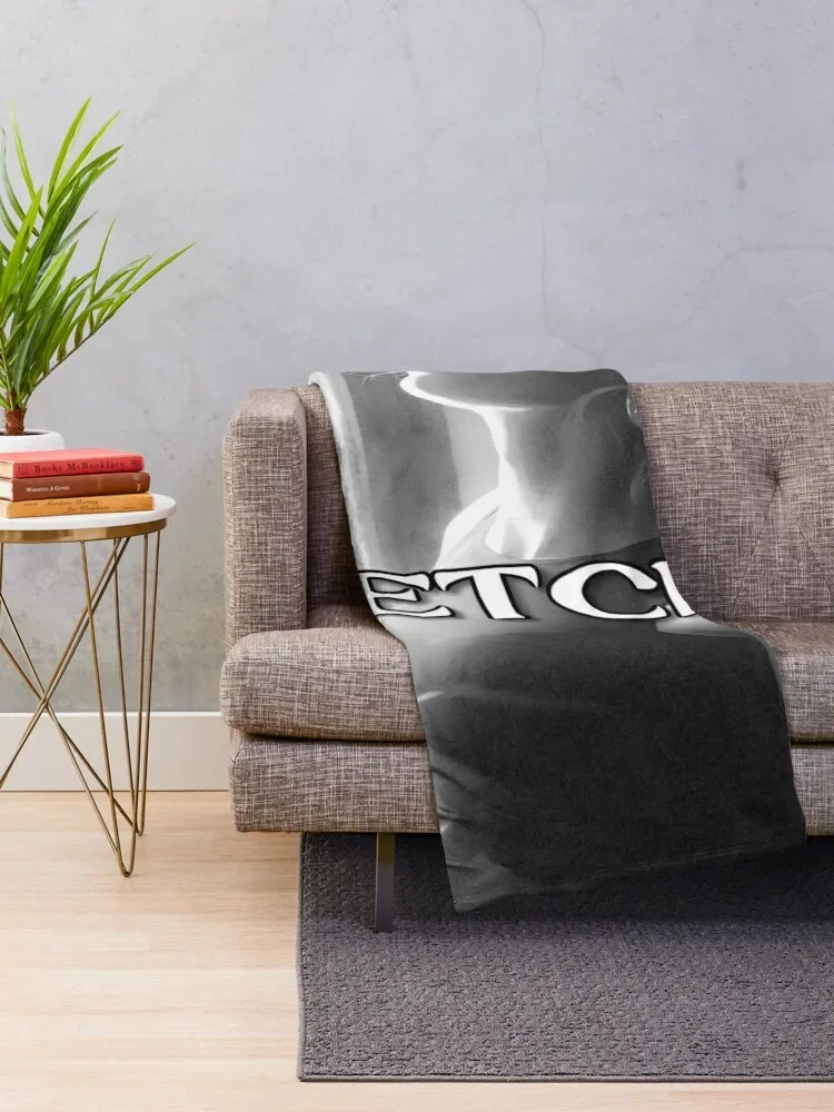 Fletcher Large Print Throw Blanket Vintage Fashion Sofas Soft Big Personalized Gift Blankets