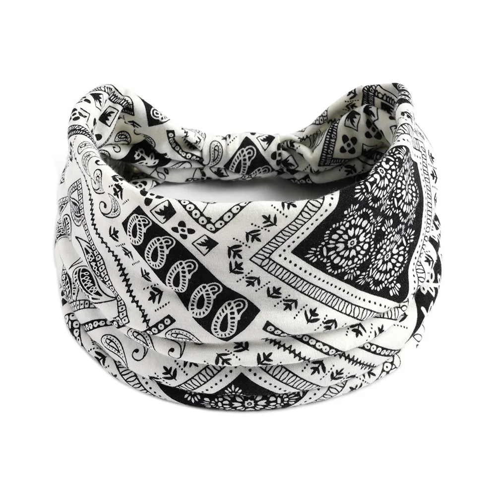 Damen-Stirnband, breit, um das Haar gewickelt, extra großes Kopftuch-Stirnband, für Yoga, Laufen, Schweißabsorption, Sport, elastisches Stirnband – Detail 36