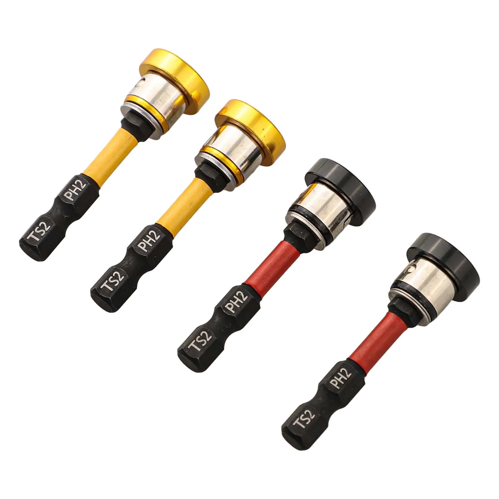 4Pcs 50mm Metal Drywall Screwdriver Bit Compatible With Electric Screwdrivers For Gypsum Board Woodworking Board Dry Wall