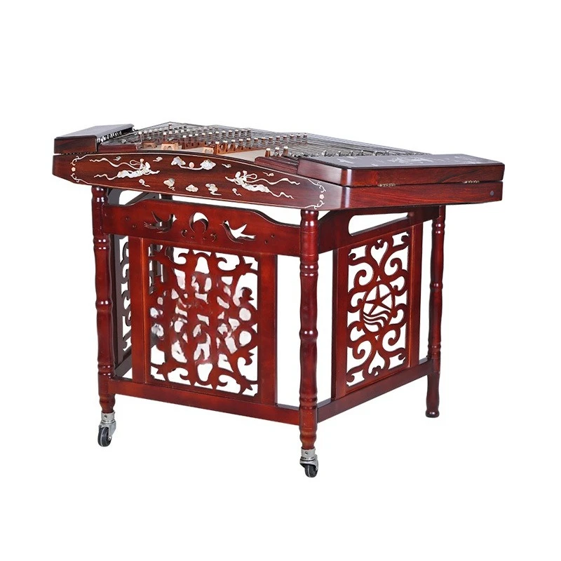 dulcimer old mahogany foreign piano instrument