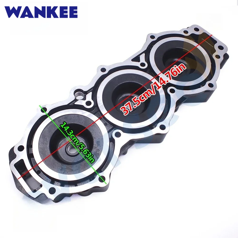 688-11111-02-1S Cylinder Head with Gasket 688-11181-02-00 for Yamaha 2T 85HP Outboard Motor Parsun T85 T85-05000002