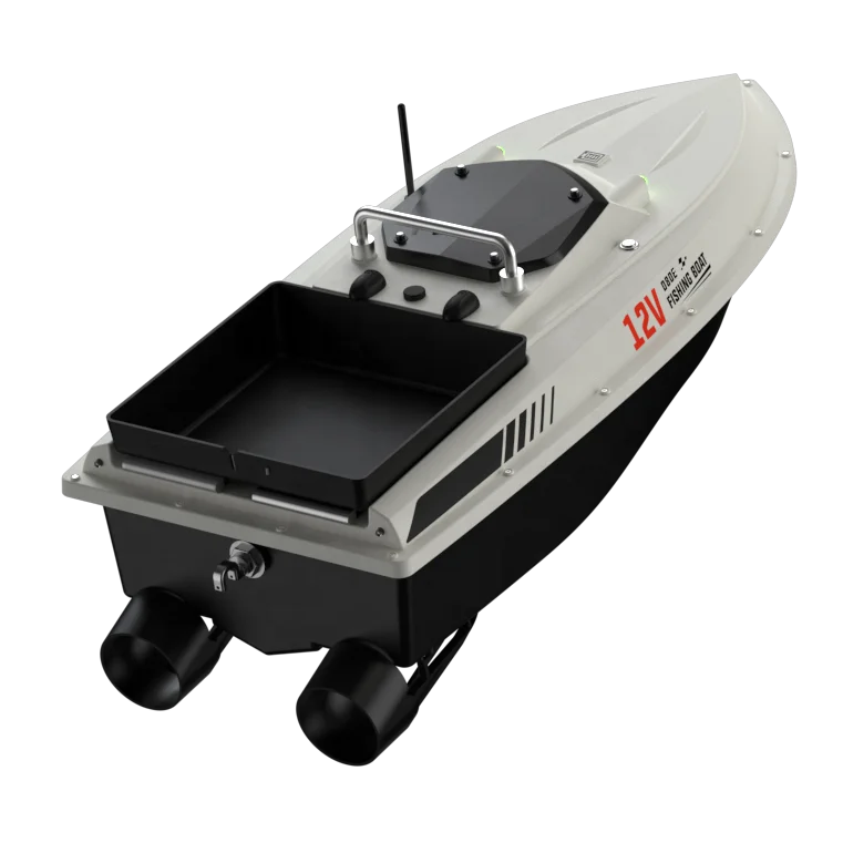GPS RC Bait Boat for Fishing 3KG Payload 60 Mins Runtime Dual Motor Long Distance Wireless Sonar Fish Finder Baiting Vessel