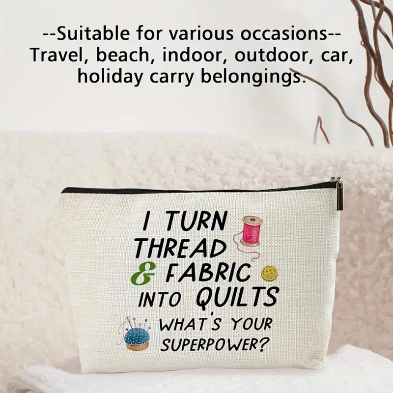 حقيبة تخزين بسحاب مطبوع عليها حروف الأكثر مبيعًا، توريد المصنع، يمكنك صنعها بنفسك لإنشاء حقائب مكياج مثيرة للاهتمام