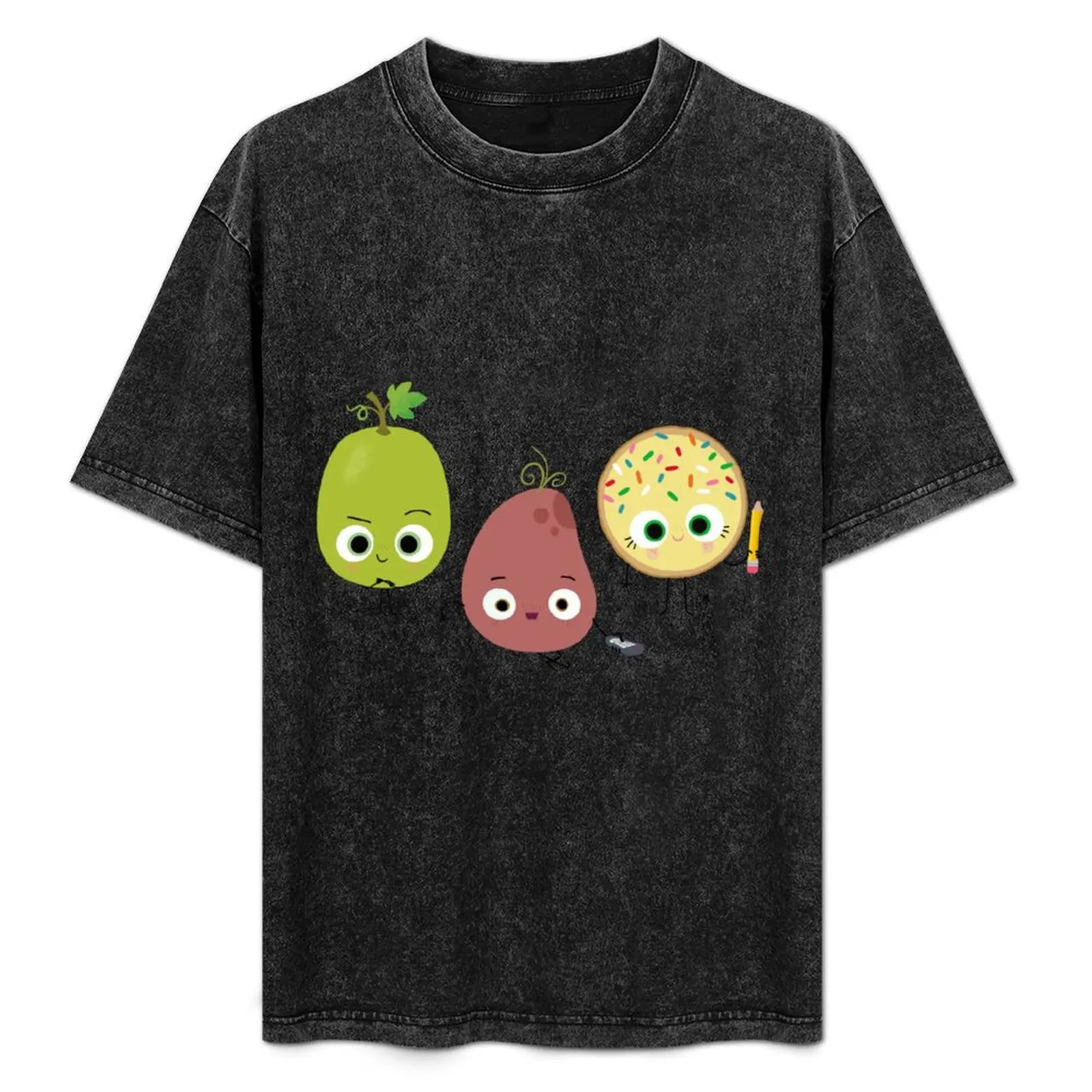 

Sour Grape, Couch Potato, and Smart Cookie Fan Art T-Shirt tees Man t-shirt oversized t shirt black t-shirts for men