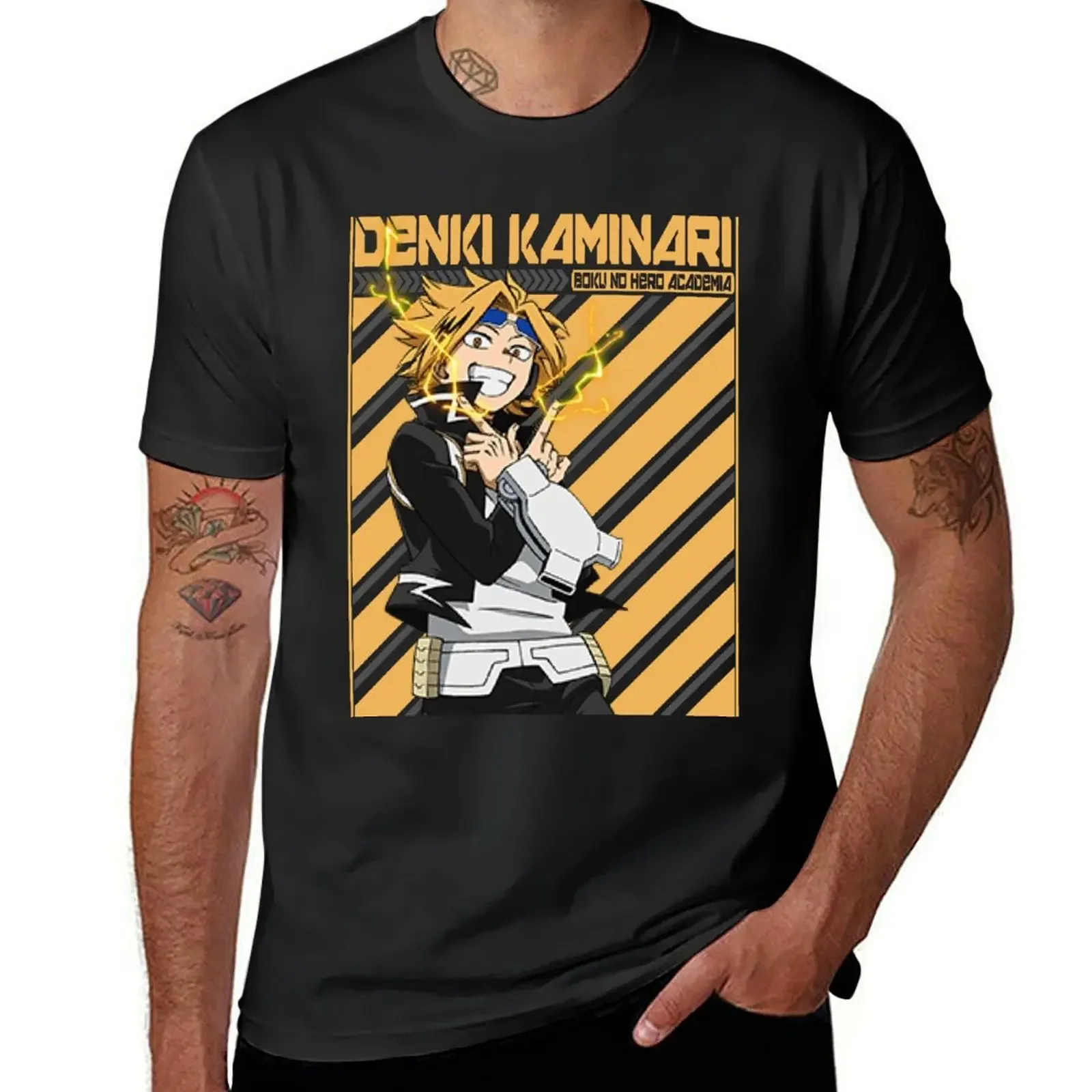 CLASS 1A DENKI KAMINARI T-Shirt T-shirts oversize anime tshirt oversize t-shirts man funny t shirts for men