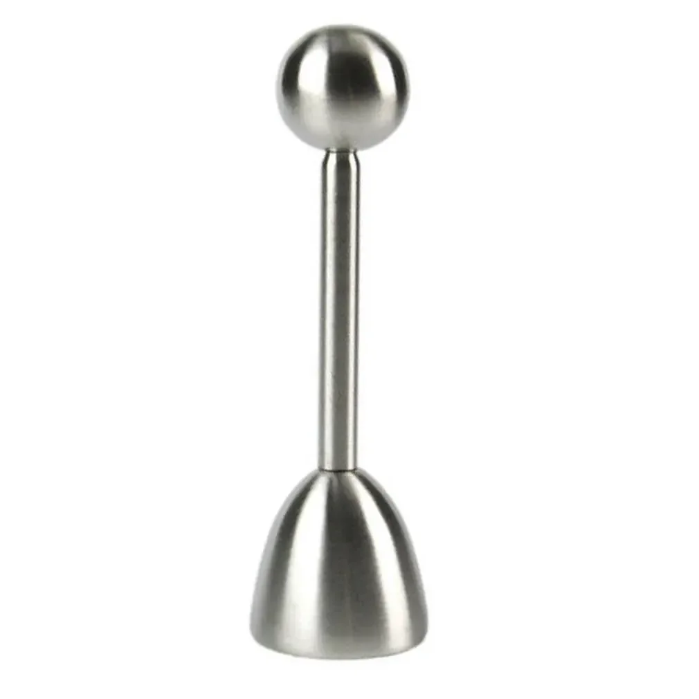 Stainless Steel Egg Topper Set - Creative Kitchen Tool for Boiled Egg Shell Opener