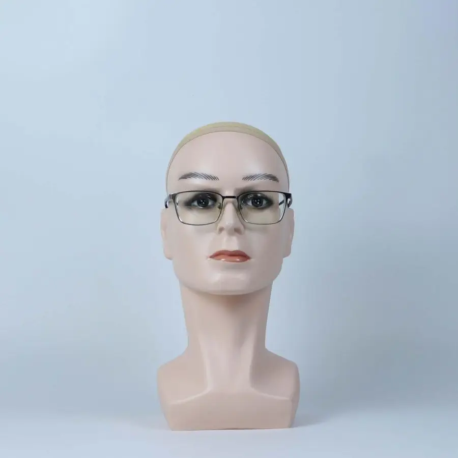Mannequin Head for Wigs Hats Sunglasses Beige, 1PCS