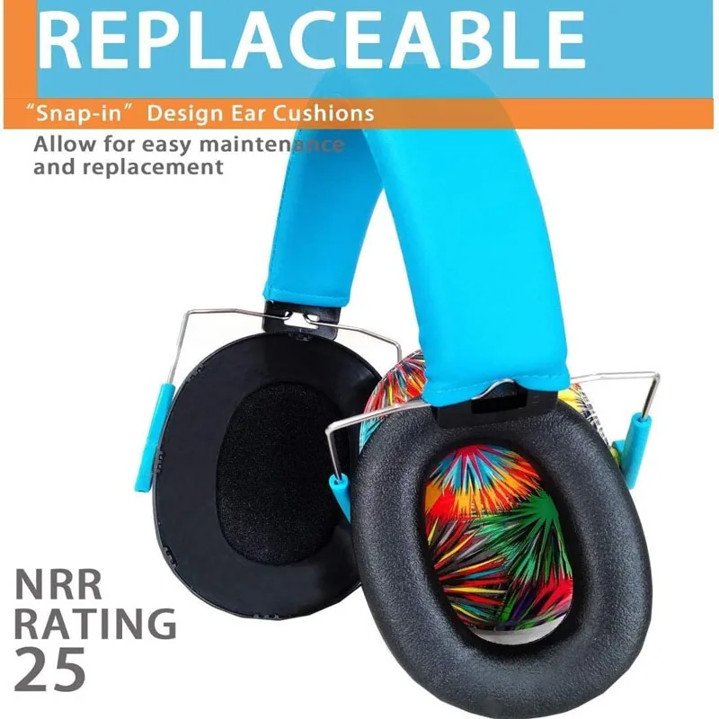 PROHEAR 3 ชิ้นเด็กป้องกันหู Passive ตัดเสียงรบกวน Earmuffs ความปลอดภัยเครื่องช่วยฟังสําหรับเด็กวัยหัดเดินออทิสติกเด็กการศึกษา