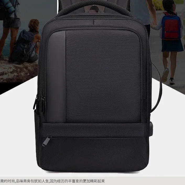 Cross-border Business Backpack, Fashionable Laptop Backpack, Large-capacity Pack, Multi-purpose Waterproof 16-inch Computer Bag