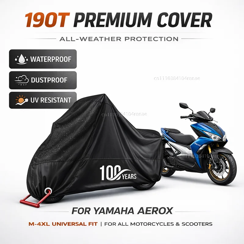 

Чехол для мотоцикла BMW R18 1800CC 100th 190T, водонепроницаемый, пылезащитный, с защитой от ультрафиолета, всесезонный