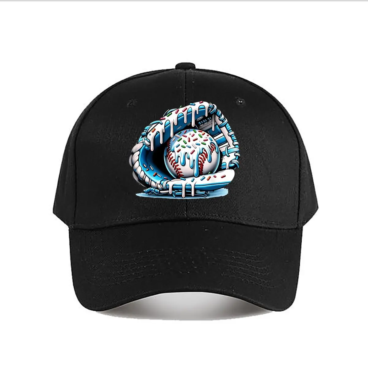 Baseball Glove Drip Baseball Cap Fashion Men Sunhat Women's Outdoor Sports Snapback Cap