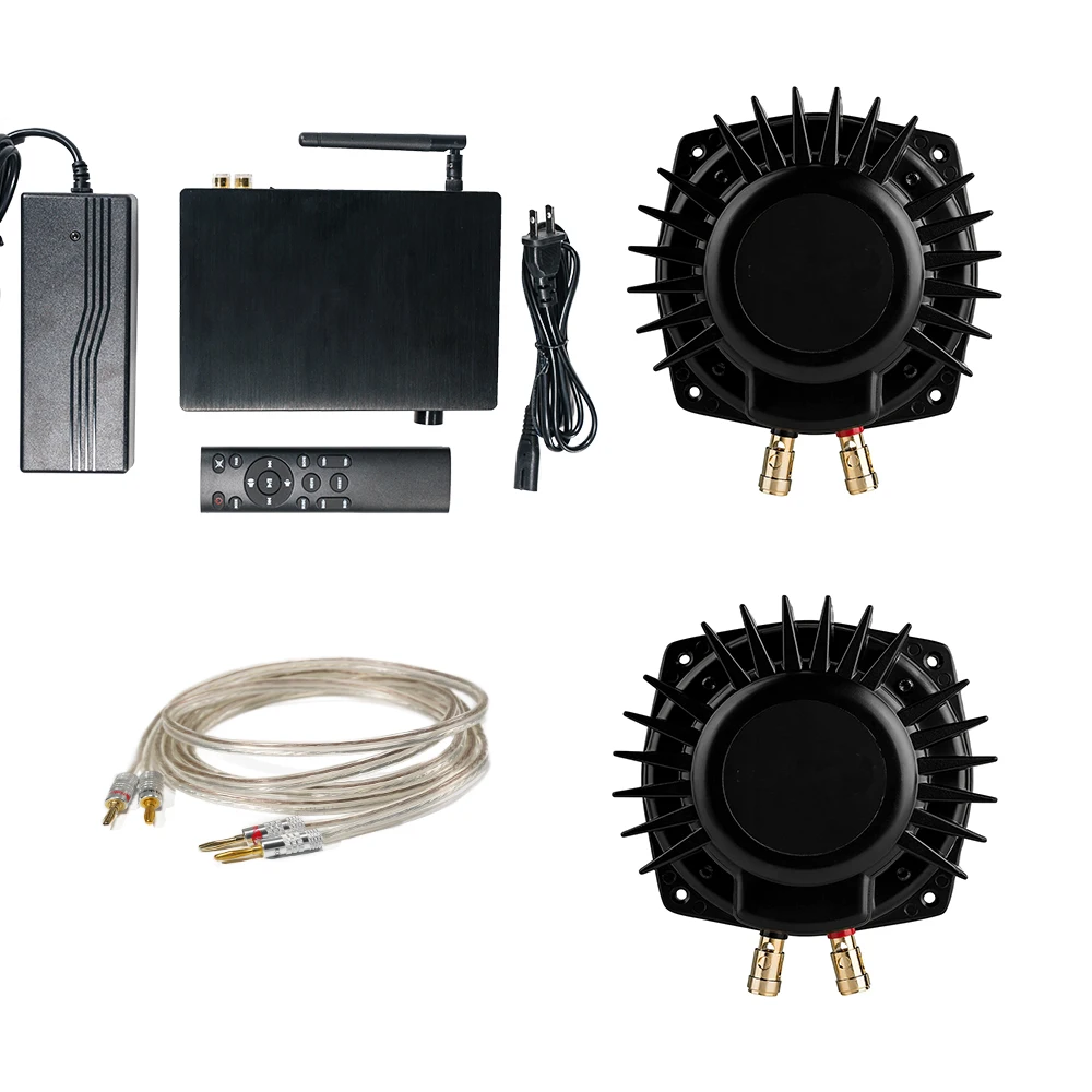 Bass Shaker with Ampllifier for Home Theater Gaming Chair VR Gaming Simulator High Bass Shaker Kit