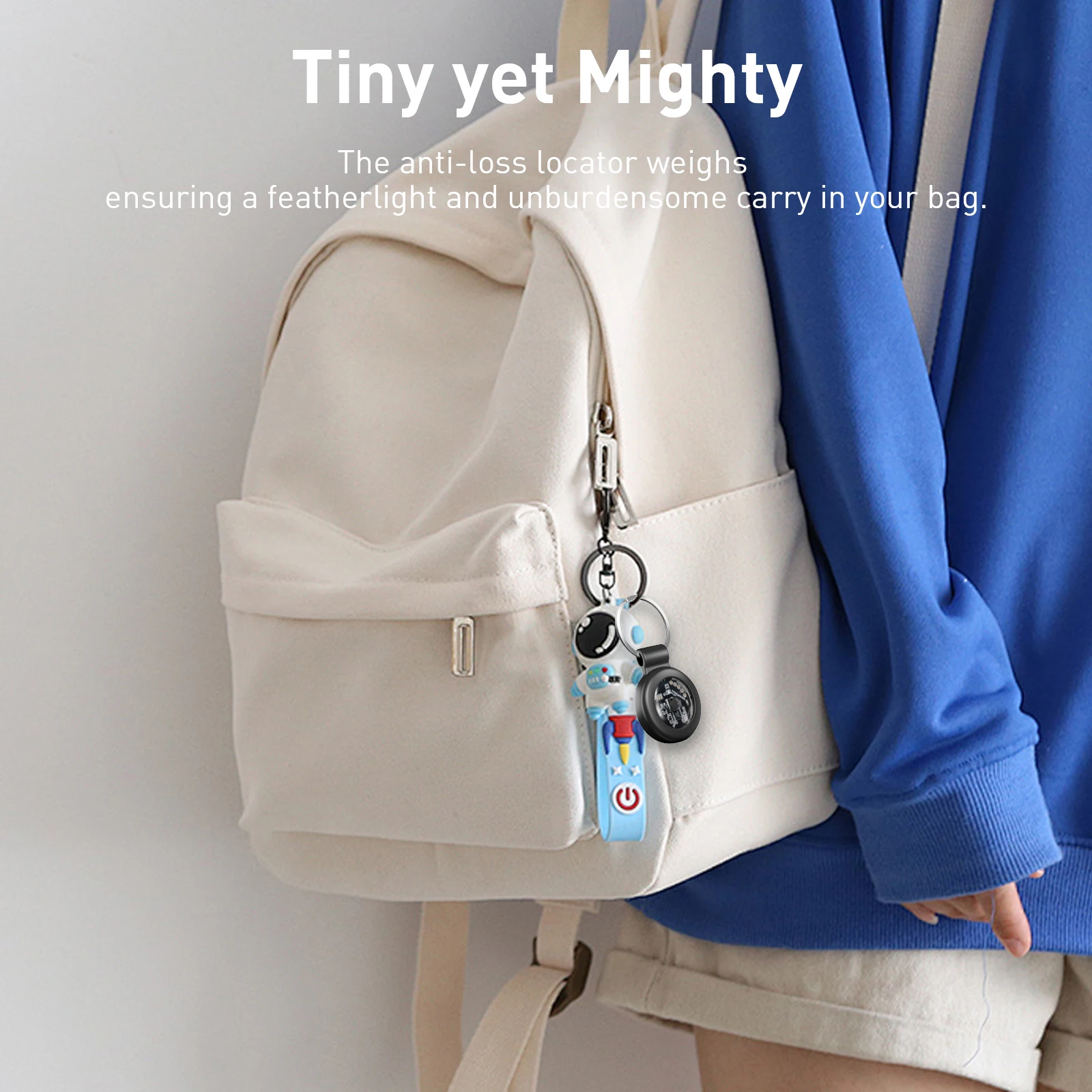 4-Pack Compatible Apple Find My GPS Smart Trackers for Lost Found Tags Suitcases Keys Wallets