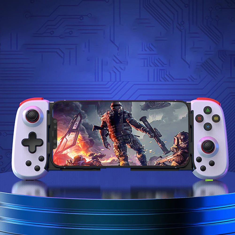 

Wireless Telescopic Game Controller Bluetooth-Compatible Turbo Stretchable Game Controller Streaming Gamepad for P3 P4 PC Switch