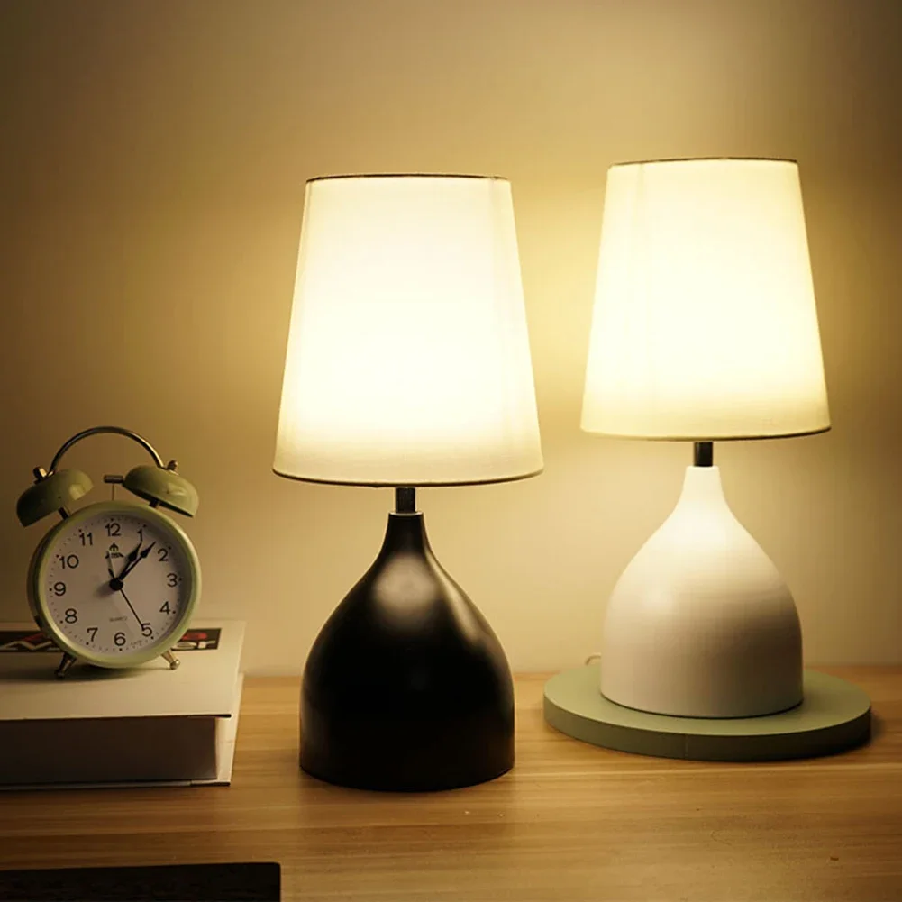 Nordic LED Table Lamp Bedroom Bedside Living Room Modern Desk Study Night Light