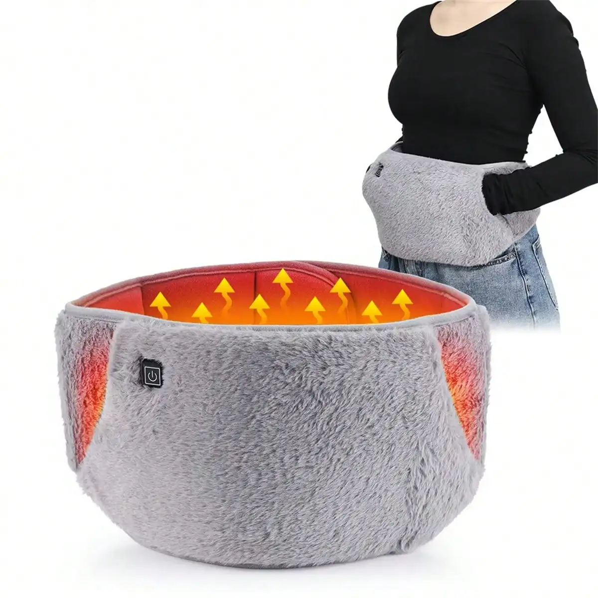 

Electric Heating Belt USB Hand Warmer Winter Heater Waist Warmers Hot Compress Therapy Abdominal Lumbar Uterus Warming Pad