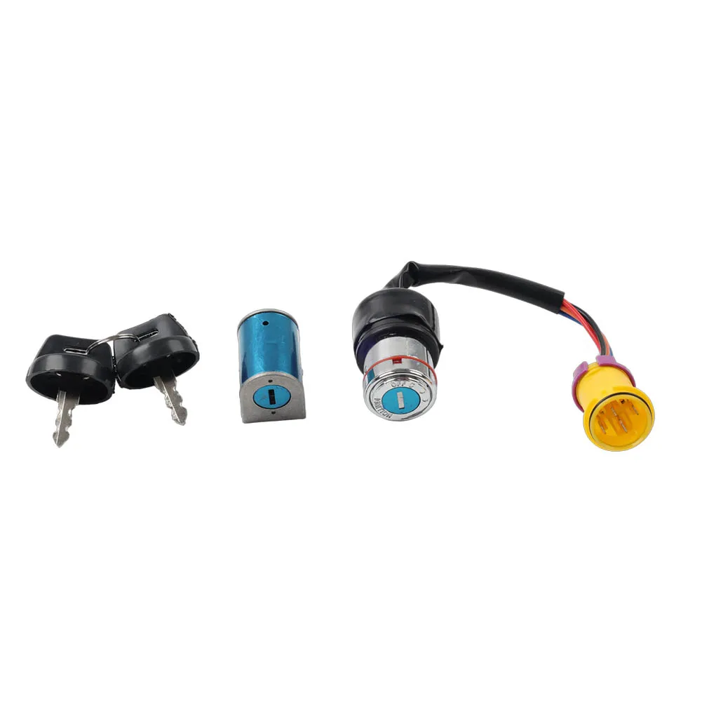 Motorbike Ignition Switch w/ Keys For BUYANG Linhai 260cc 300cc 400cc