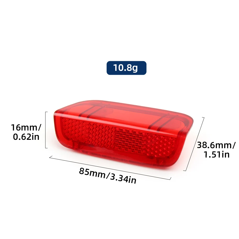 Car Door Lamp Shade Door Lamp Light Warning Light Red Light Door Signal Lamp For VW Volkswagen Lamando CC Passat  Touran
