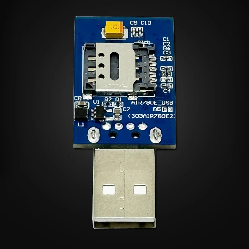 Full Netcom Module Luat Air780e 4G Module USB Internet Access Multi-Functional Convenient Portable Module