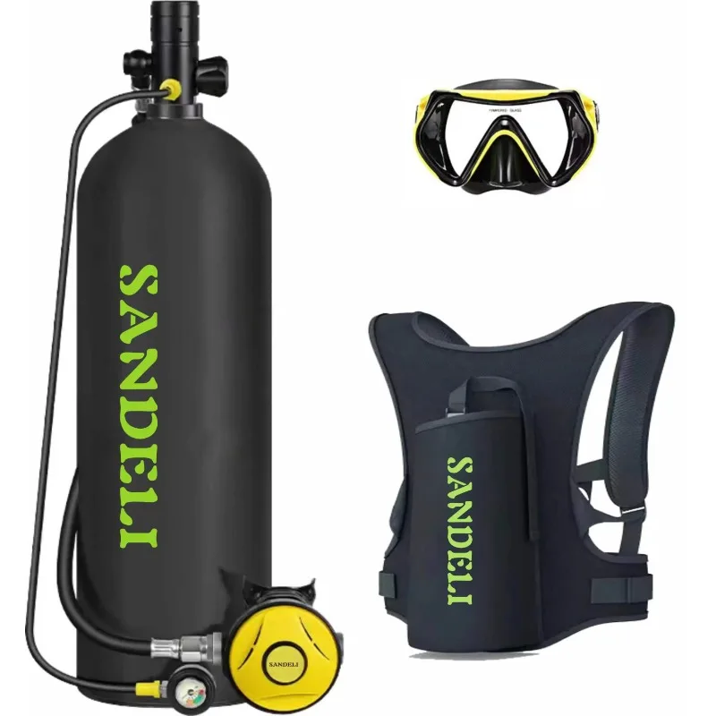 Best selling 4L Spare portable Air Oxygen Cylinder Small mini Diving Equipment Breathing Cylinder For diving