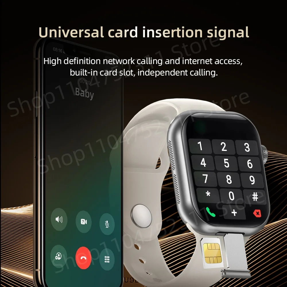 ساعة ذكية VP29 أصلية سلسلة VP 2.29 بوصة أندرويد 5G ساعة ذكية مع كاميرا دوارة نظام تحديد المواقع واتساب Tiktok App Store Wifi Connect