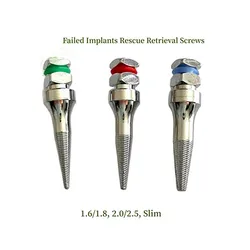 Broken Fixture Remove Failed Screw Pick Up Extractor Remover Safe Dental Marginal Bone Loss