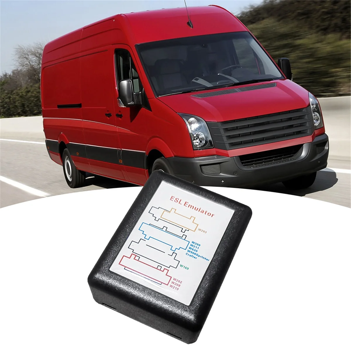 สําหรับ Mercedes Benz ESL ELV Universal ล็อคพวงมาลัย Emulator สําหรับ Sprinter Vito Volkswagen Crafter พร้อมล็อคเสียง