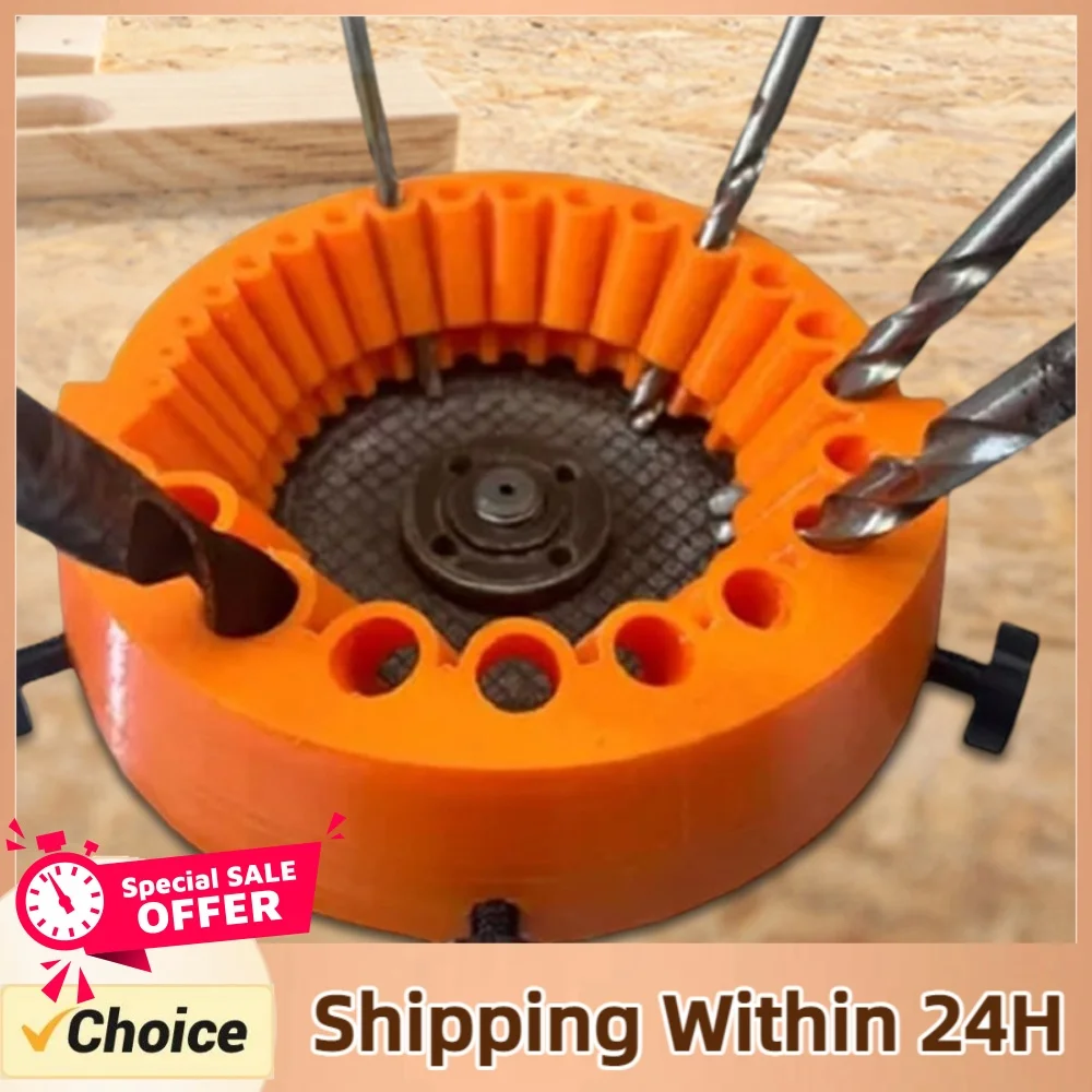Multipurpose Drill Bit Grinding Professional Drill Bit Sharpener Applicable 125mm Angle Grinder Polishing Grinding Tools Parts