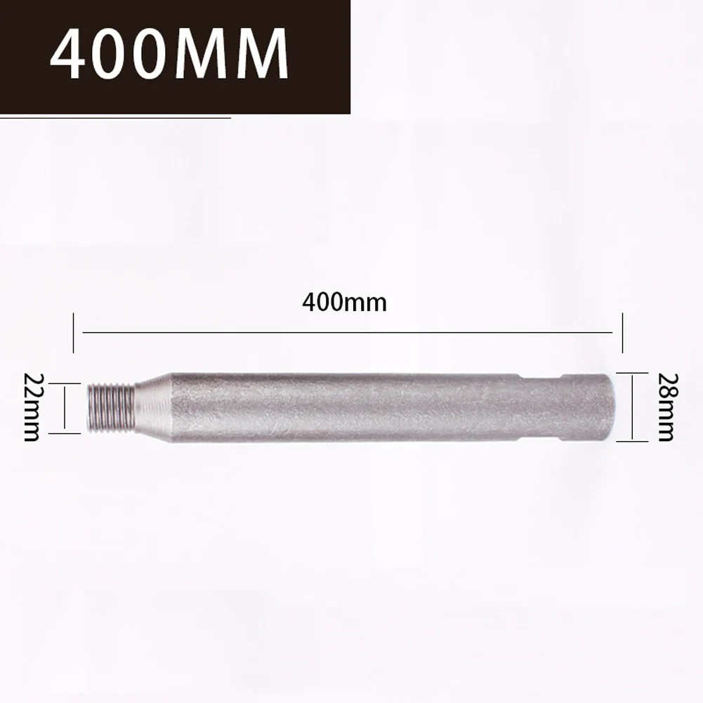 160/200/230/300/400mm Diamond Water Drill Core Bit Extension For M22 Thread Extension Rod For Diamond Drill Drilling Rigs