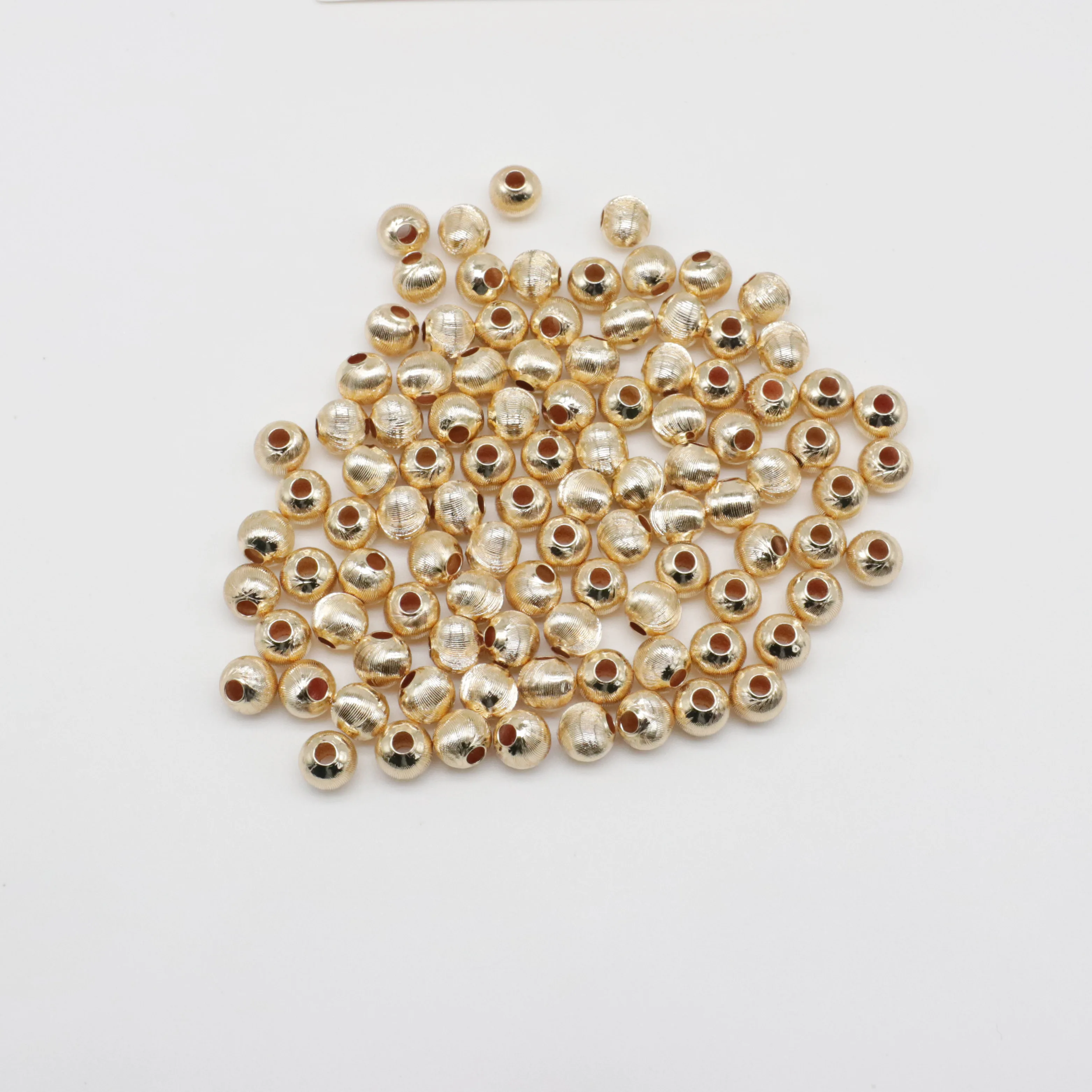 

Gains 8-10 MM Round Cat Eye Brass Beads With Gold Plated For Jewelry Design Material Free Shipping