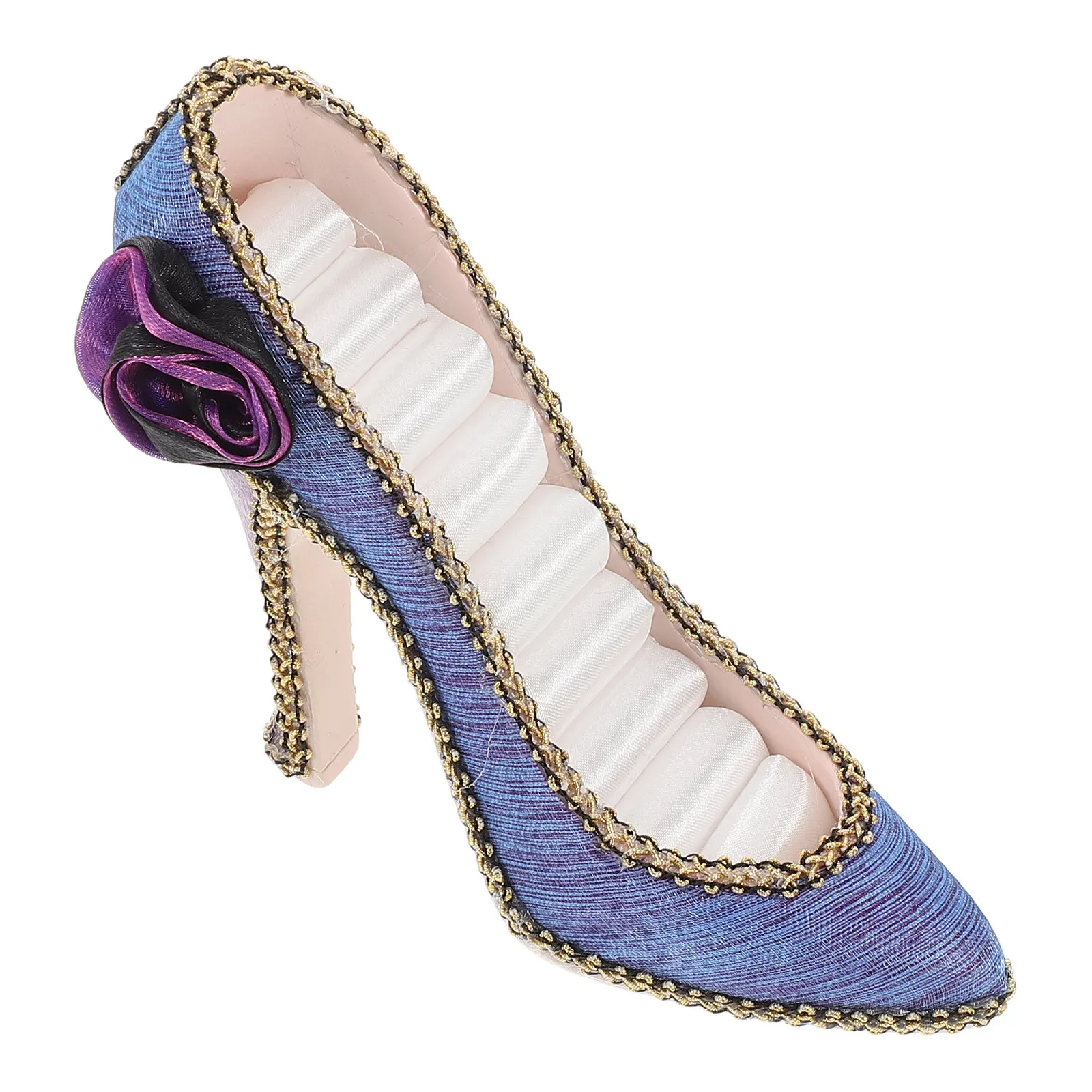 

Elegant High Heel Jewelry Display Stand for Rings Earrings Brooches Home Decor Organizer Stylish Gift for Women Jewelry Display