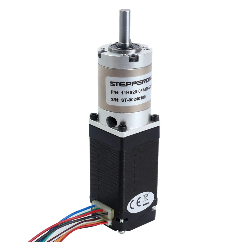 Imagem -04 - Stepping Motor com Caixa de Engrenagens Nema 11 Stepper Motor High Precision Planetary Gear Ar4 Codificador Magnético 16:1