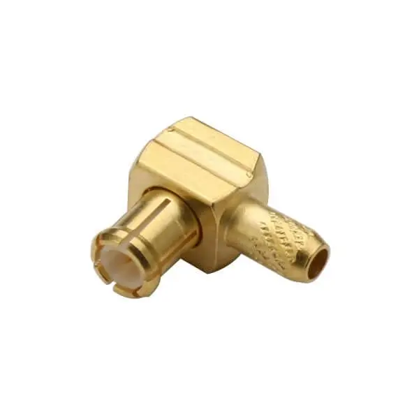 MCX Connector Crimp Type 90 Degree Coax Male Cable RG178