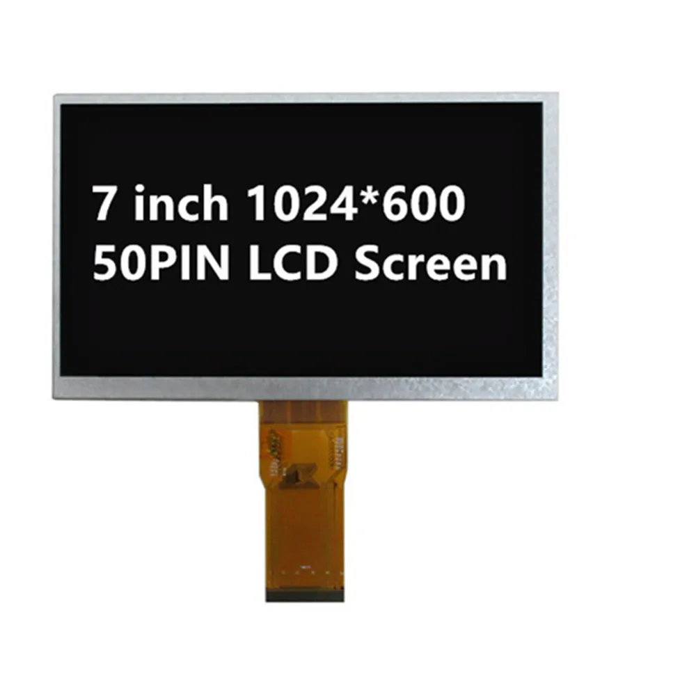 Schermo LCD da 7 pollici (1024*600) (165*100mm) cavo piatto, 50 Pin) per Tablet PC Lattepanda Raspberry Pi Banana Pi