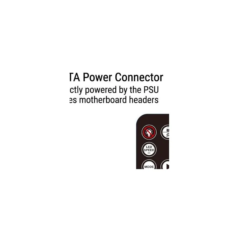 5V 3Pin ARGB Controller Kit with Multiple Lighting Modes Mini Controllers HUB Adapter Multipurpose for PC RGB Case Fans