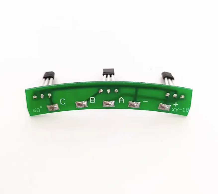 2pcs Y3413 two-wheel electric vehicle motor Hall plate 60 degrees Y3413 Hall sensor circuit board Hall components