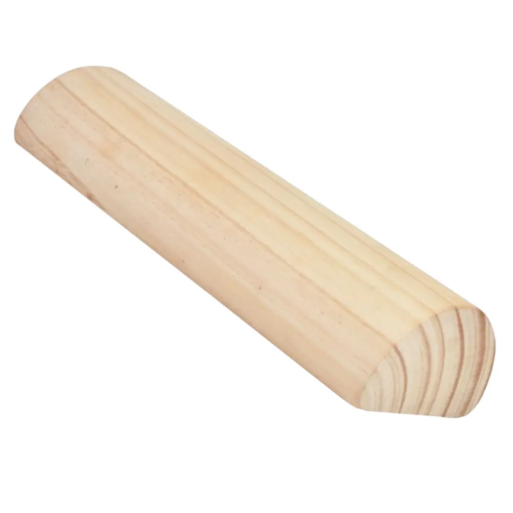 

Wooden Neck Pillow 6cm High Hard Wood For Adults Shoulder Pain Relief Cervical Support Sauna Lumbar Cushion Home