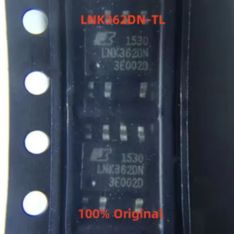 10PCS 100% Original LNK304DN-TL LNK362DN-TL LNK306DN-TL SOIC-7/8 LinkSwitch-TN/XT 700V AC-DC Buck Flyback Converter IC Chip