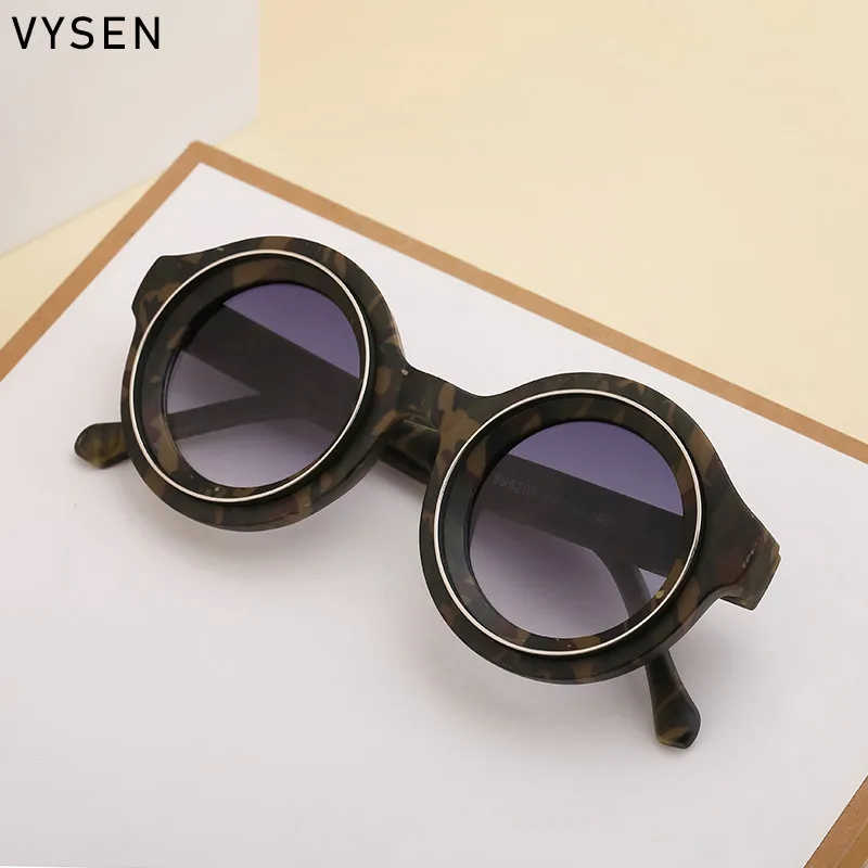 Retro Round Punk Sunglasses 2026 Luxury Brand Designer Fashion Small Frame Sun Glasses For Male Popular Shades Eyewear Uv400
