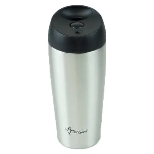 Penguin PNG 3027 Button Steel Coffee Cup Mug Thermos 0.40 Liter