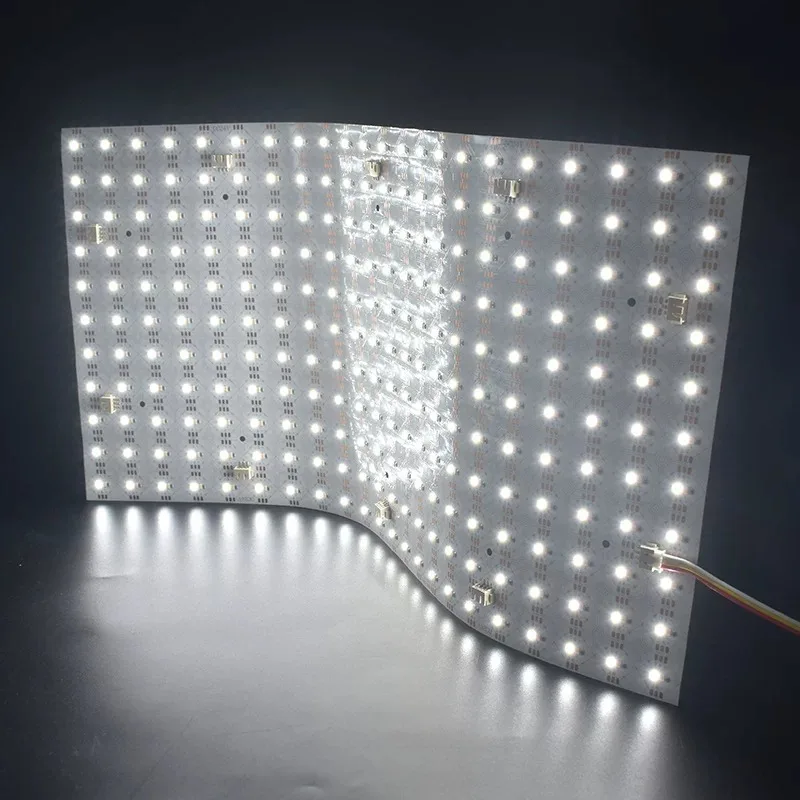 marble dining table luxury stone luminous soft light board three-color two-color temperature jade transparent stone light board