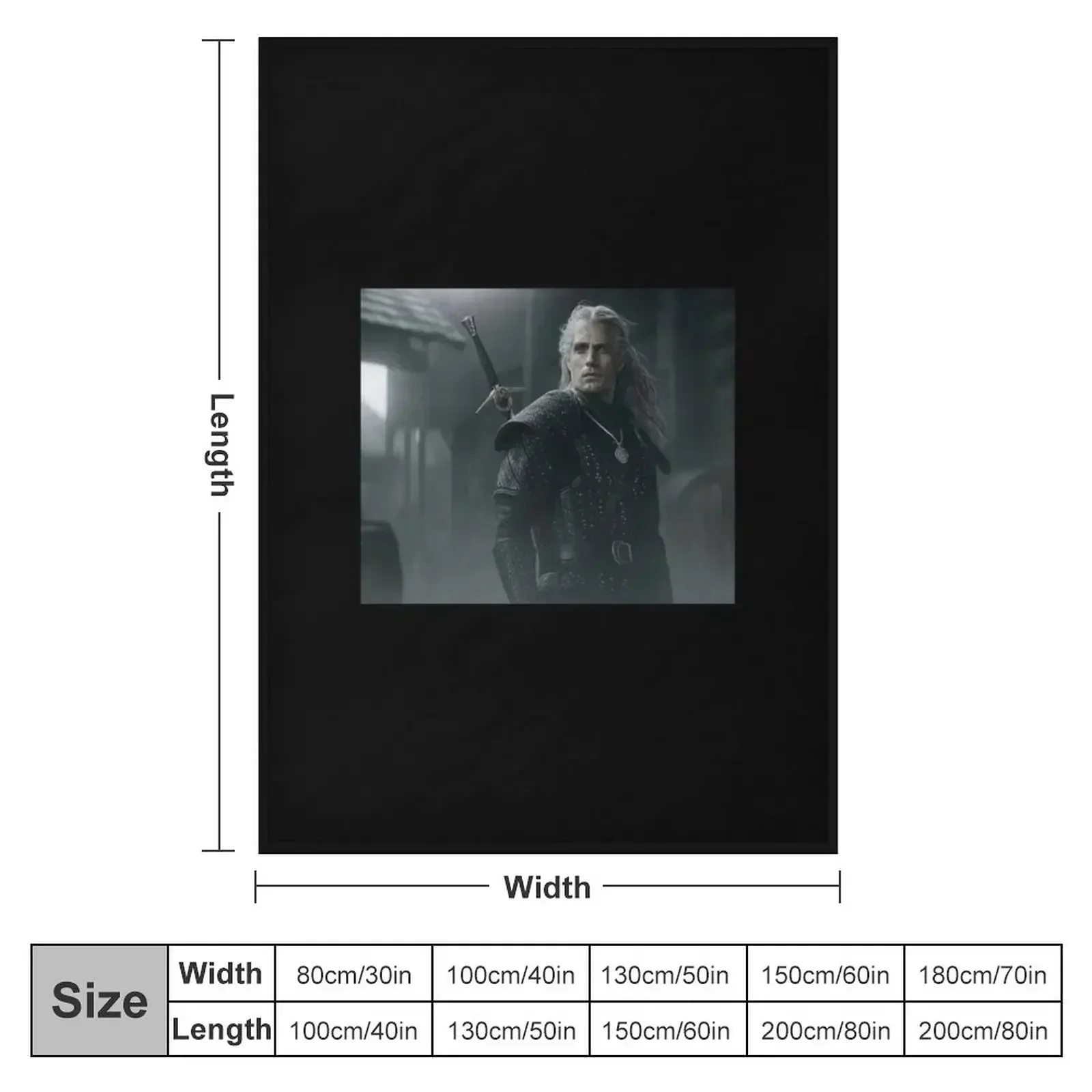 Henry Cavill Classic T-Shirt Mask Throw Blanket couch cozy soft plush fuzzy picnic outdoor blanket