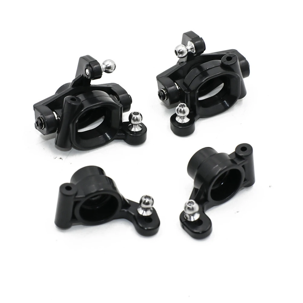 Steering Block Hub Carrier Set Tie Rod Servo Link Rod for Wltoys 144001 144010 124016 124017 124019 RC Car Spare Parts